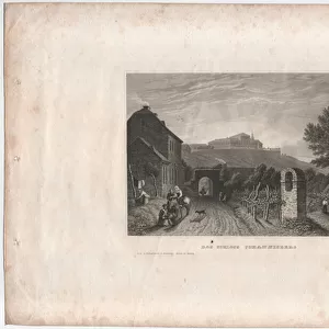 Johannisberg Castle, 1837 (engraving)