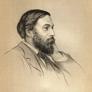 John Addington Symonds (1840-93) (litho)