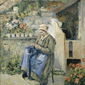 The Jolly Mother; La Mere Jolly, 1874 (oil on canvas)
