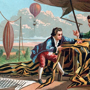 Joseph (1740-1810) and Etienne (1745-1799) de Montgolfier (brothers