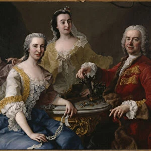 Joseph Angelo de France (1691-1761) with Family, by Mijtens (Meytens), Martin van
