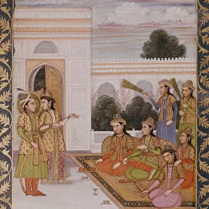 Joseph presented to the wives of Mizr by Zuleika, Potiphars wife