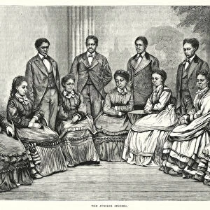 The Jubilee Singers (engraving)