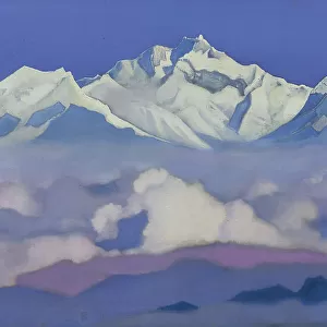 Kanchenjunga, 1936 (tempera on canvas)