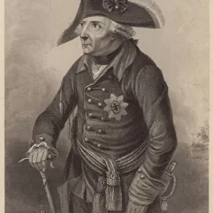 King Frederick II of Prussia (engraving)