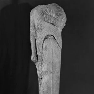 Kore figure dedicated by Cheramyes to Hera, from the Sanctuary of Hera, Samos, c