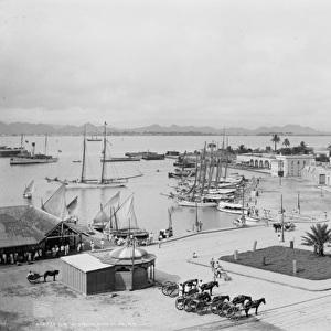 La Marina, San Juan, Puerto Rico, c. 1903 (b / w photo)