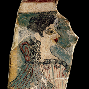 La Parisienne (aka the Minoan Lady), from Knossos. c. 1500-1450 BC (fresco)