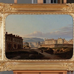 La Porte de Bonne 1832 (Oil on canvas)