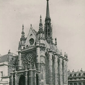 La Sainte-Chapelle, The St Chapel (photogravure)