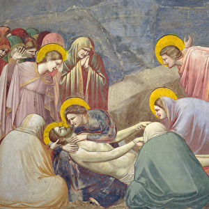 Lamentation over the Dead Christ, c. 1305 (fresco) (detail of 56296)
