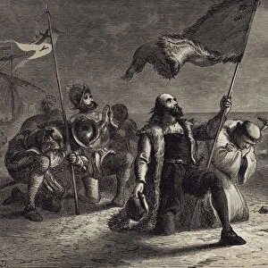 The Landing of Columbus (engraving)