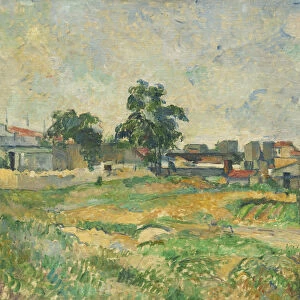 Landscape near Paris, c. 1876 (oil on canvas)
