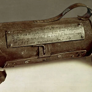 Lantern belonging to Guy Fawkes (1570-1606) (metal) (see also 114297)