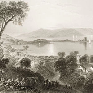 Larne, County Antrim, Northern Ireland, from Scenery and Antiquities of Ireland