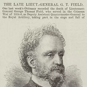 The late Lieutenant-General G T Field, RA (engraving)