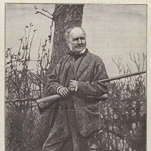 The late Mr Horatio Ross, "The King of Riflemen and Sportsmen"(engraving)