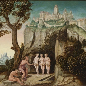 Le jugement de Paris - The Judgement of Paris, by Schoepfer, Hans, the Elder (1505-1570)