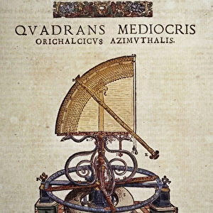 Le quadrant azimutal in "Astronomiae instituatae machanicia"