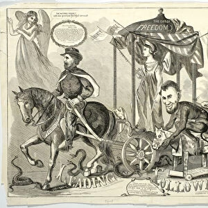 Leading, Following, Rebelling, 1864 (litho)