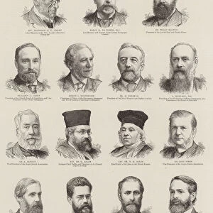 Some Leading London Jews (engraving)