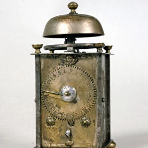 A leafy monastic alarm clock from the beginning of the 16th century, used in convents
