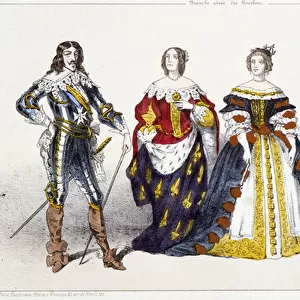 Les Bourbons: Louis XIII (1601-1643) and Anne of Austria (1601-1666)