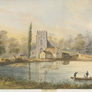 Lichfield - St. Chads Church: water colour painting, 1844 (painting)