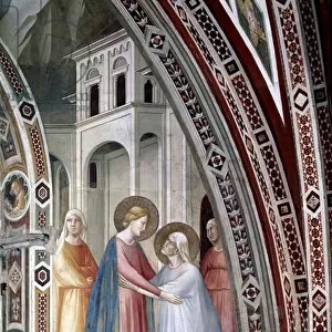 The Life of Mary: The Visitation (fresco, c. 1327)