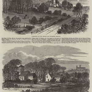 The Lincoln and Honington Railway (engraving)
