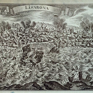 The Lisbon earthquake in 1755