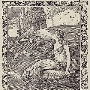 The Little Mermaid (litho)