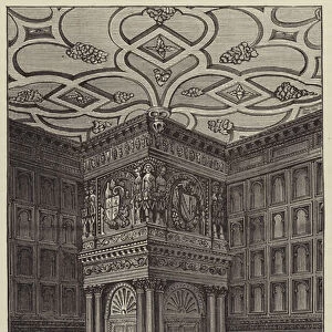 Lobby and Door in the Red Lodge (engraving)