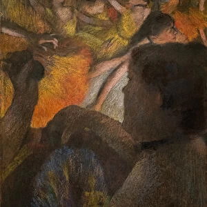 The Lodge. 1885. Pastel on paper