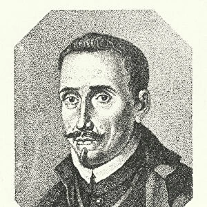 Lope de Vega, Spanish poet and playwright (engraving)