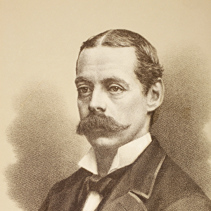 Lord Randolph Henry Spencer Churchill, c. 1890 (litho)