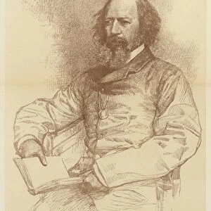 Lord Tennyson (litho)