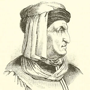 Luca della Robia, inventeur de la peinture en majolica (engraving)