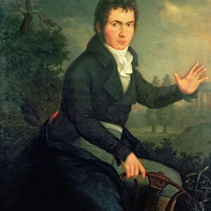 Ludvig van Beethoven (1770-1827), 1804 (oil on canvas) (for detail see 67289)