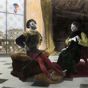Macchiavelli and Borgia - First interview of Machiavelli (Nicolas Machiavel