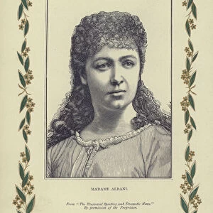 Madame Albani (engraving)