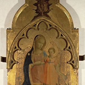 The Madonna has the Child, (Painting)