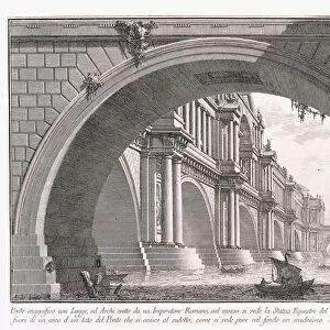 Magnificent Bridge with Loggia, 1753-1837 (etching and engraving)