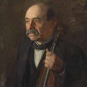 Major Manuel Waldteufel, 1907 (oil on canvas)