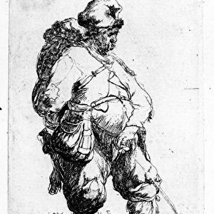 A man urinating, 1631 (eching)