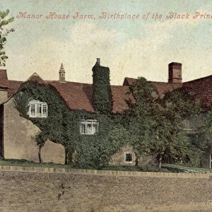 Manor House Farm, Birthplace of the Black Prince, Woodstock (colour photo)