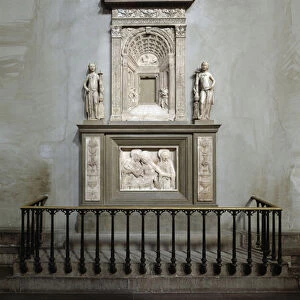 Marble Tabernacle by Desiderio da Settignano (ca. 1430-1464) (The Altar of the Sacrament