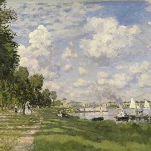 The Marina at Argenteuil, 1872 (oil on canvas)