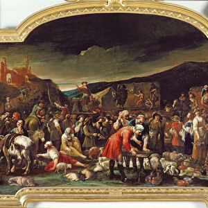 The Market, or The Fair of Poggio a Caiano (oil on canvas)