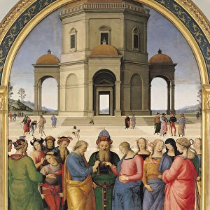 The Marriage of the Virgin, 1500-04 (oil on panel)